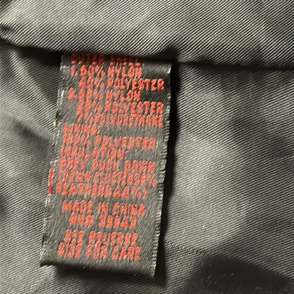 Via Spiga Size L,  Lightweight Packable Puffer Coat Jacket Hooded Black - Picture 8 of 8